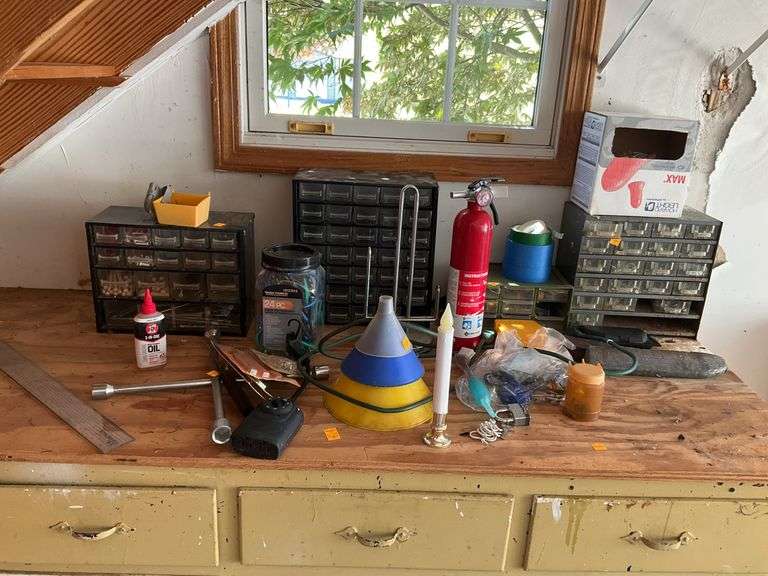 Contents of Workbench and Shelf