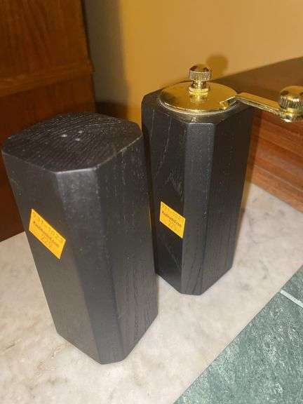 Salt and Pepper Shakers and Cheese Slicer