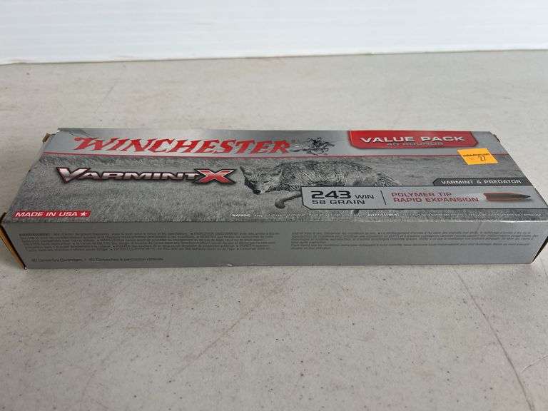 Winchester 243 Win 58 Grain