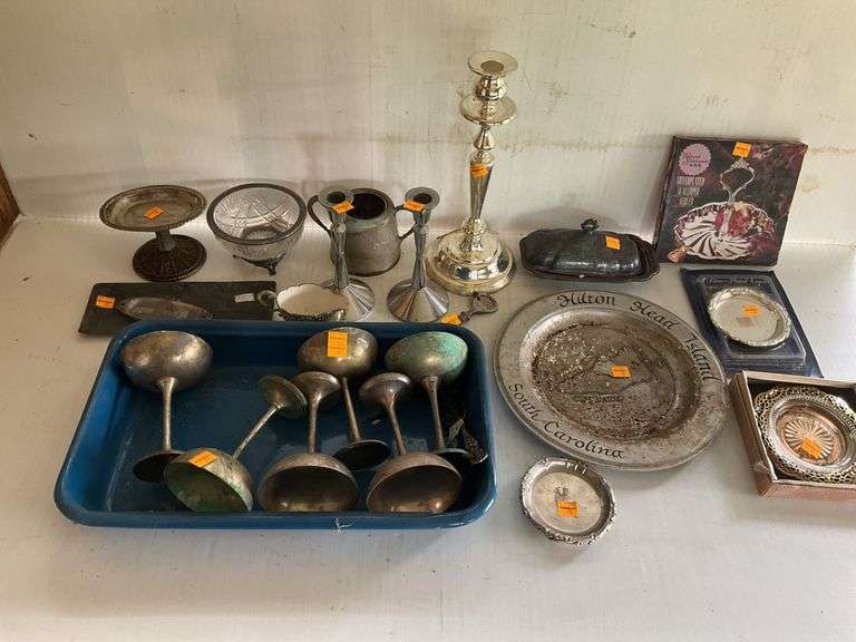 Assortment of SilverPlated Items