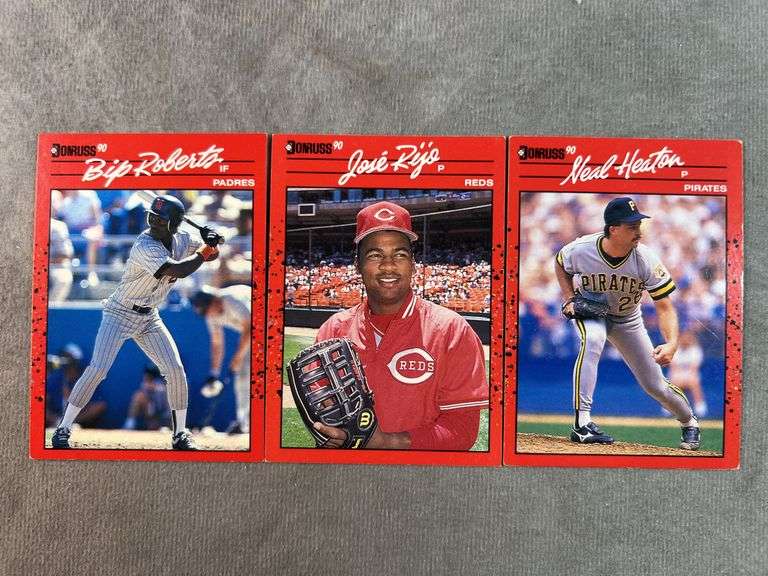 1990 Donruss Baseball Cards