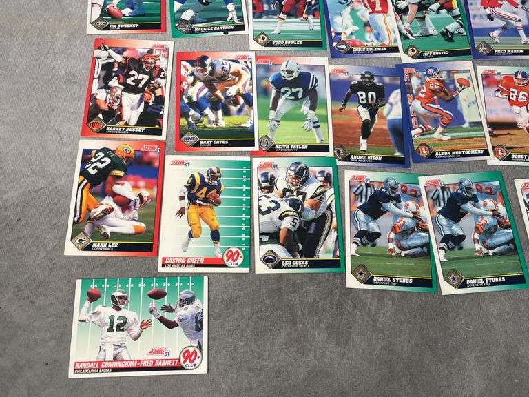 1991 SCORE Football Cards