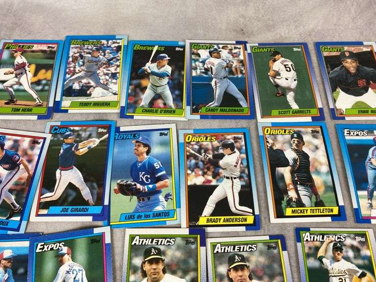 1990 Topps Baseball Cards