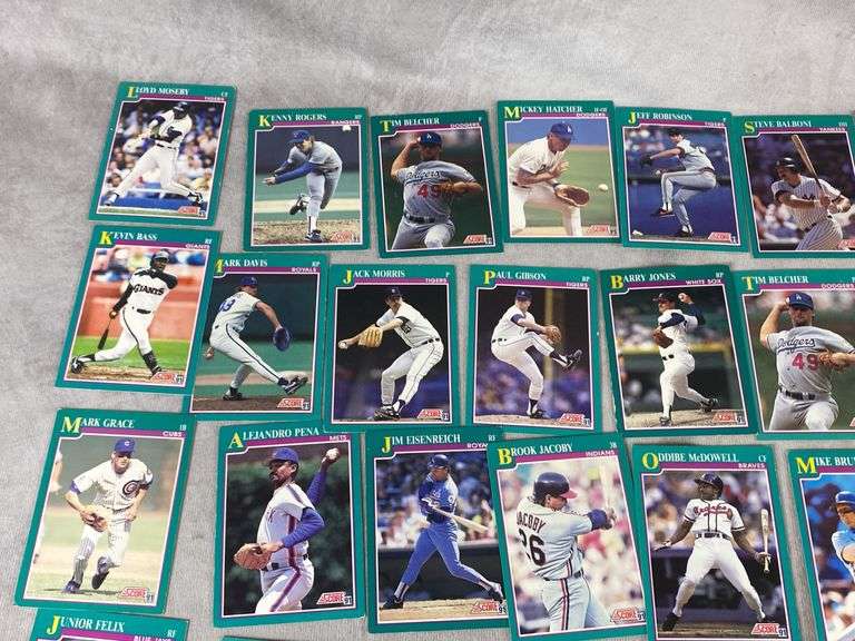 1991 SCORE Baseball Cards