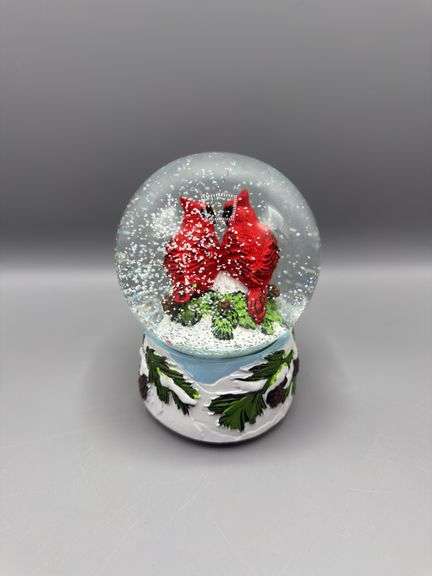 THE DANBURY MINT AND ANDREA BY SADEK CARDINAL FIGURES, BELL, COASTERS AND SNOWGLOBE