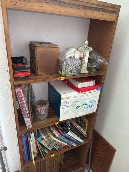 Contents of Shelves