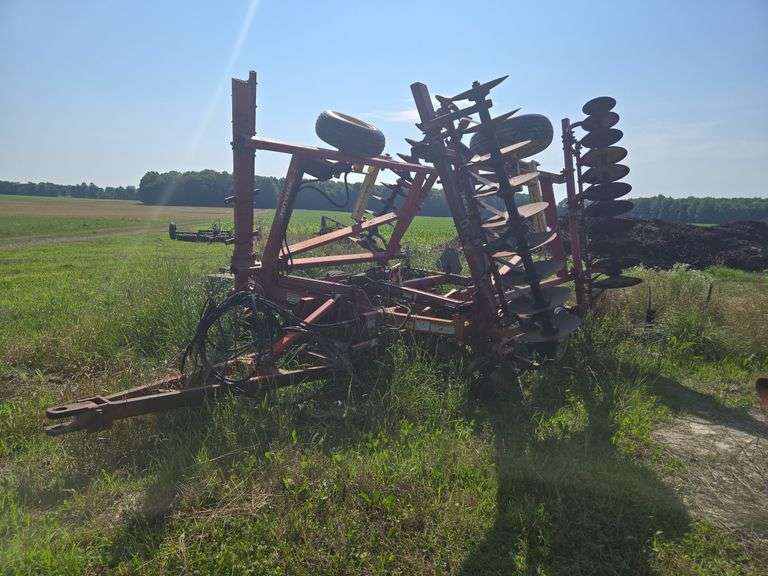 Krause 3950 23' disk harrow