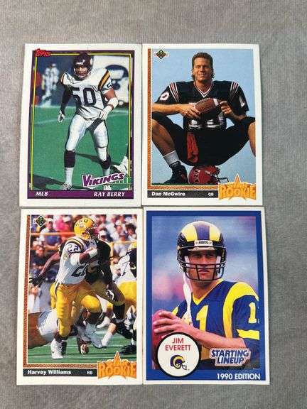 (2) Star Rookie, Starting Lineup, Topps Card