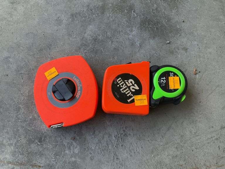 3 Tape Measures