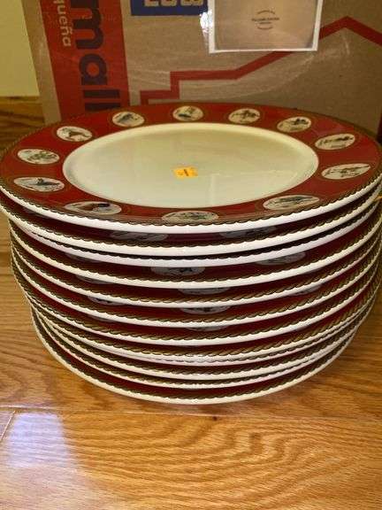 Williams-Sonoma 12 Days of Christmas Plates