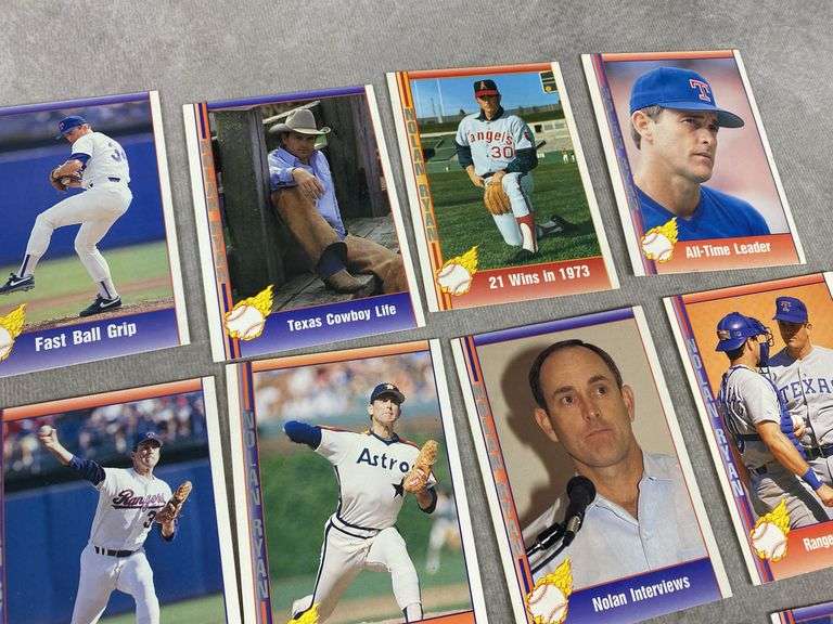 (21) 1991 Nolan Ryan Baseball Cards