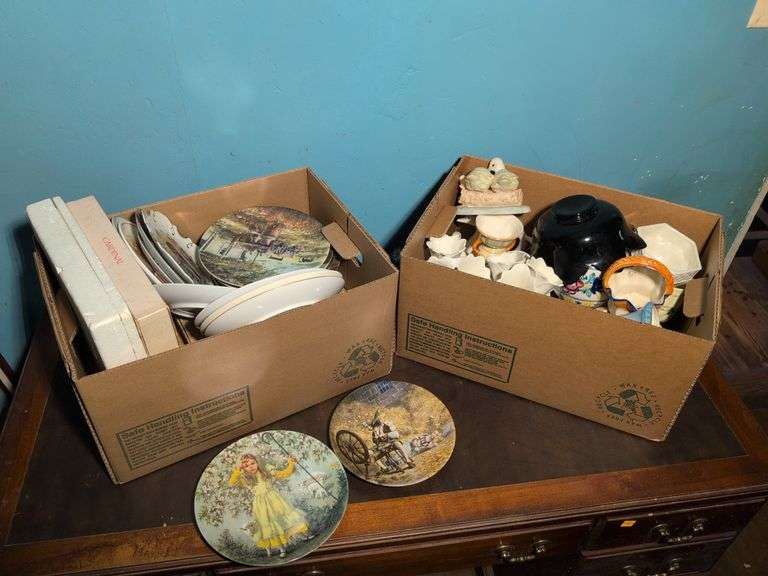 Decorative plates, vases, baskets, and more
