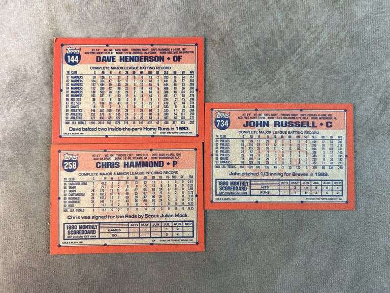 Topps 40 Years of Baseball, Baseball Cards
