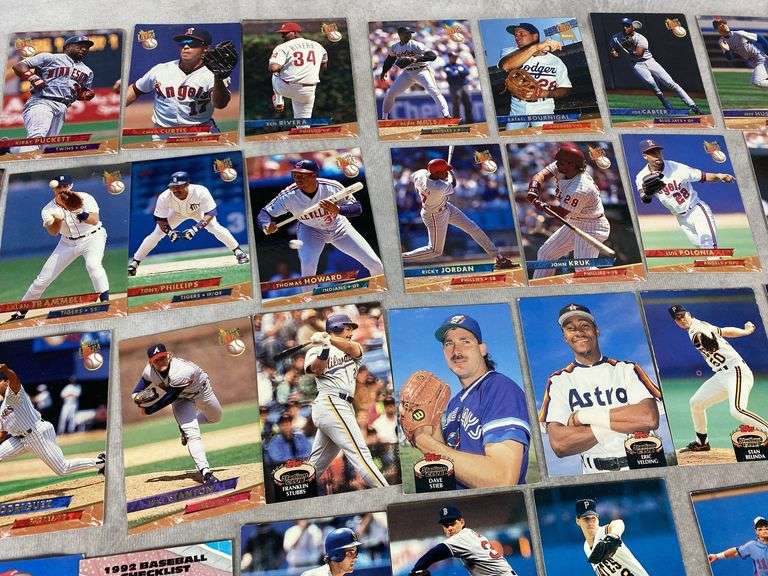 1992 Topps and 1993 Fleer Baseball Cards
