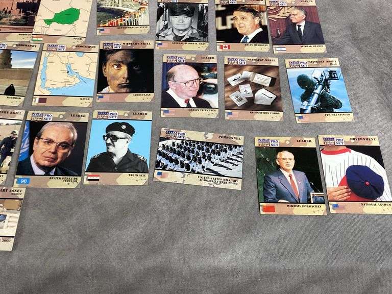 1991 Desert Storm Cards