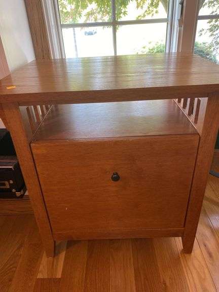 (2) Wooden End Tables