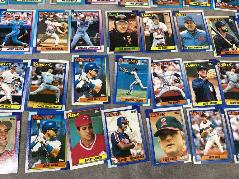 1990 Topps Baseball Cards