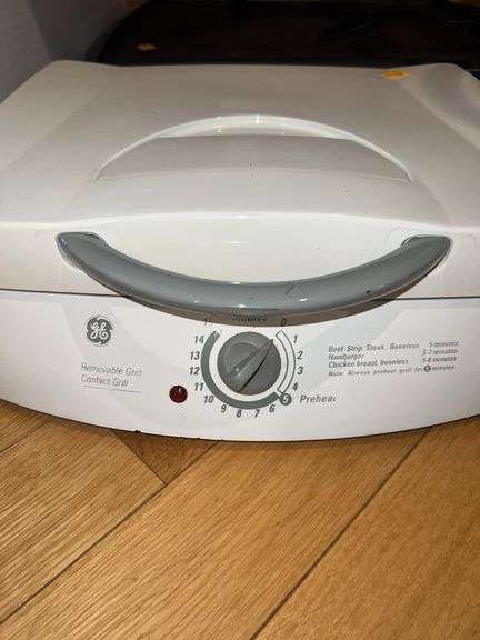 GE Removable Grid Contact Grill, Presto Tilt’nDrain BigGriddle