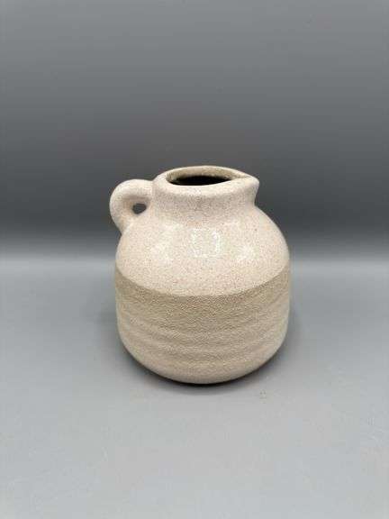DECORATIVE POTTERY VASES AND PITCHER
