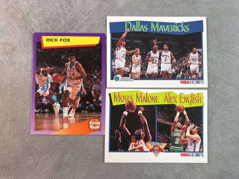 1991 NBA Properties & 1992 Front Row Basketball Cards