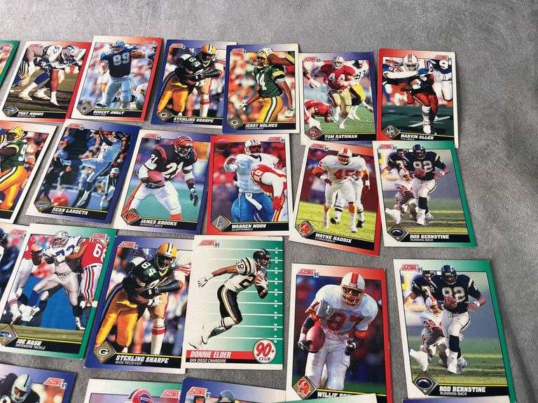 1991 SCORE & Fleer Football Cards
