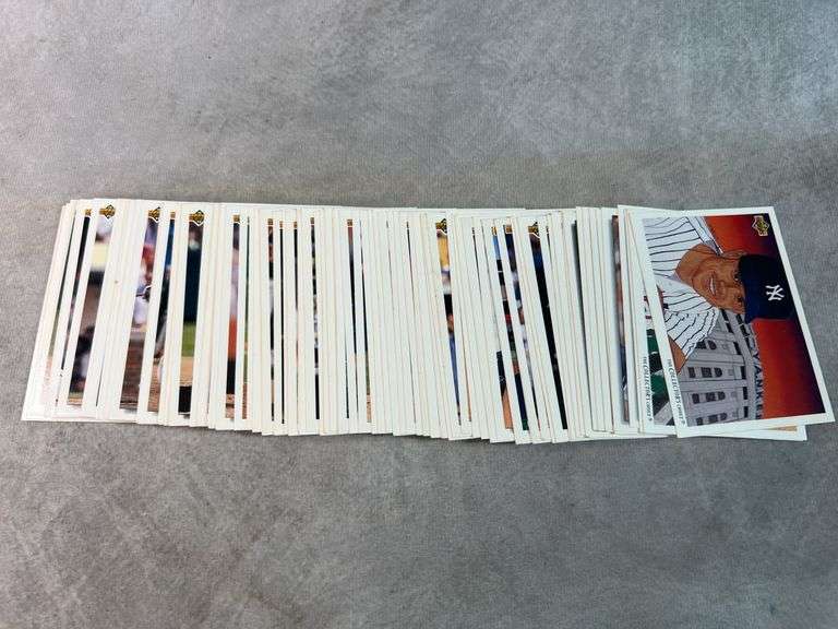 1992 Upper Deck Assorted Baseball Cards