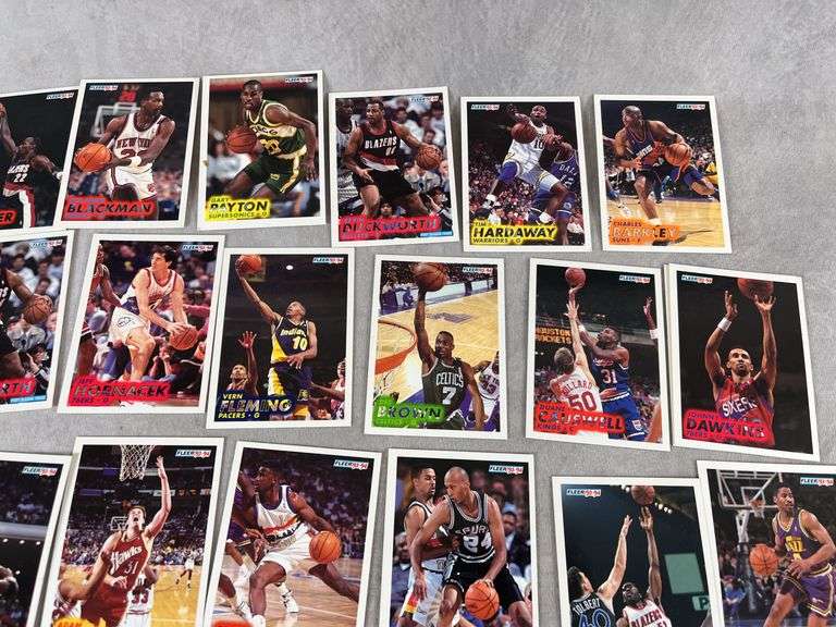 1993 & 1994 Fleer Basketball Cards