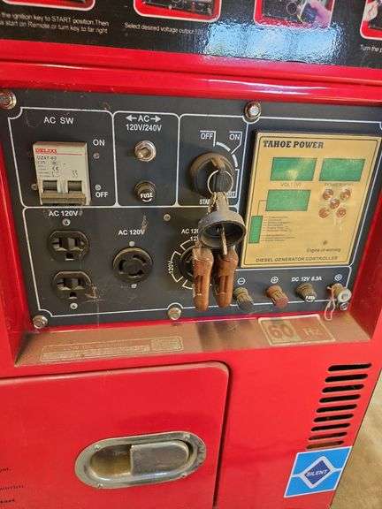 Tahoe TPI7000LXH Diesel generator- never been used