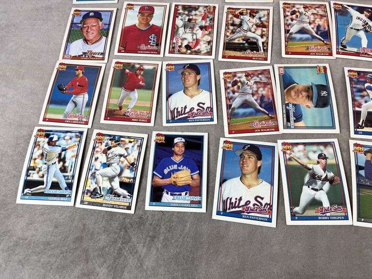 1991 Topps 40 Years of Baseball, Baseball Cards