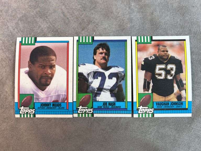 1990 Topps Football Cards