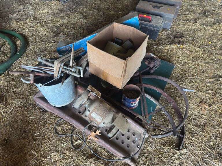 Misc Shop Supplies - Bench Grinder, Ramps, Etc