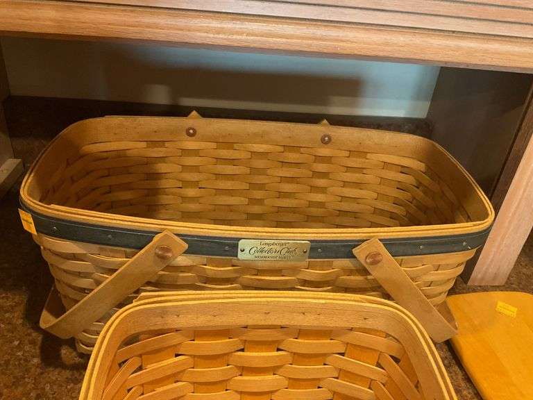 Longaberger Collectors Club Basket, Longaberger Recipe Basket
