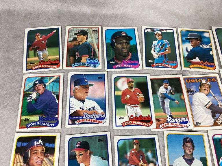 1989 Topps Baseball Cards