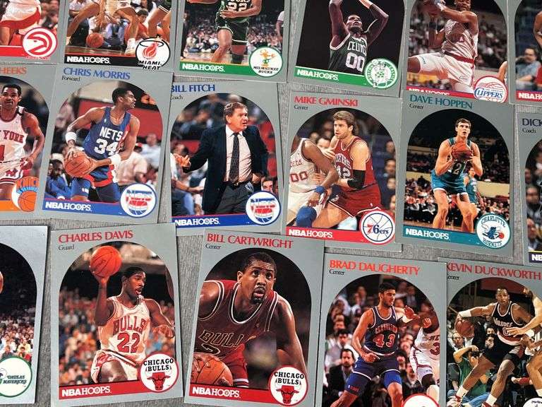 NBA Hoops Basketball Cards