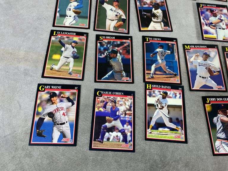 1991 SCORE Baseball Cards