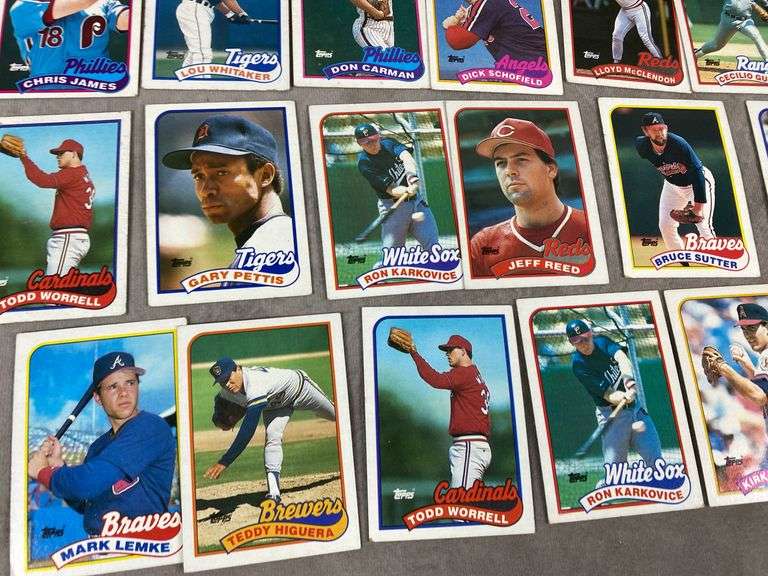 1989 Topps Baseball Cards