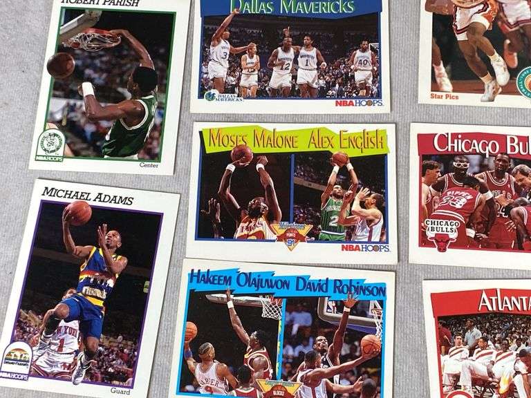 1991 NBA Properties & 1992 Front Row Basketball Cards