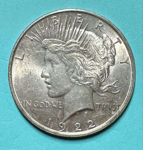 1922 Peace Silver Dollar