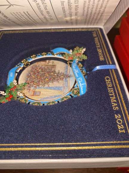2021 White House Christmas Ornaments