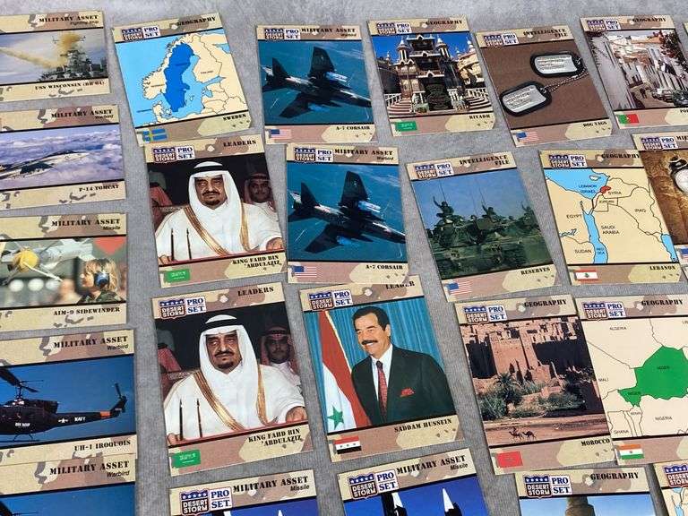 1991 Desert Storm Cards