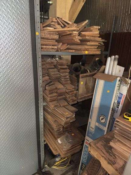 Shelving Unit and Contents