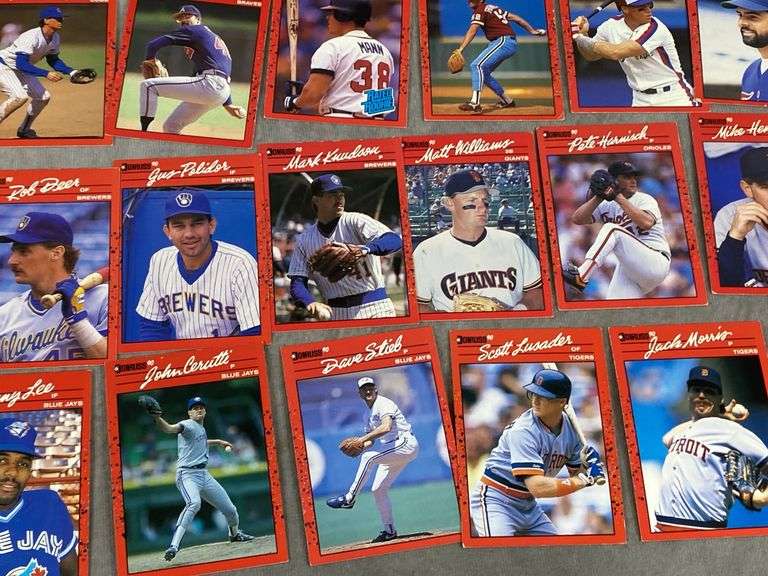 1990 Donruss Baseball Cards