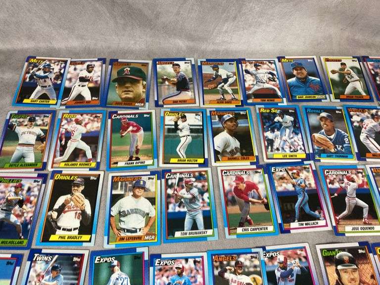 1990 Topps Baseball Cards