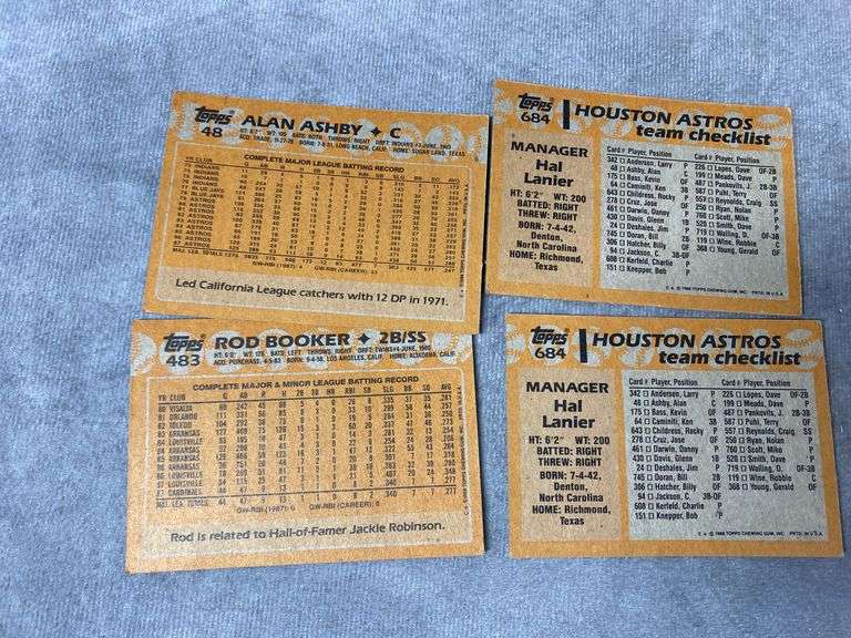 1988 Topps Baseball Cards