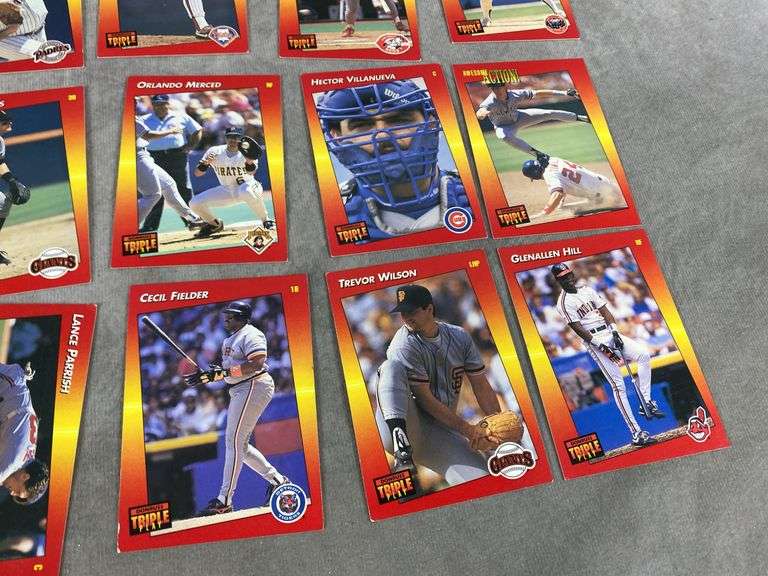 1992 Donruss Triple Play Baseball Cards