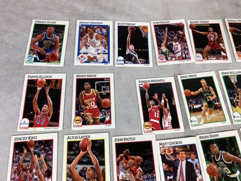 1991 NBA Hoops Basketball Cards