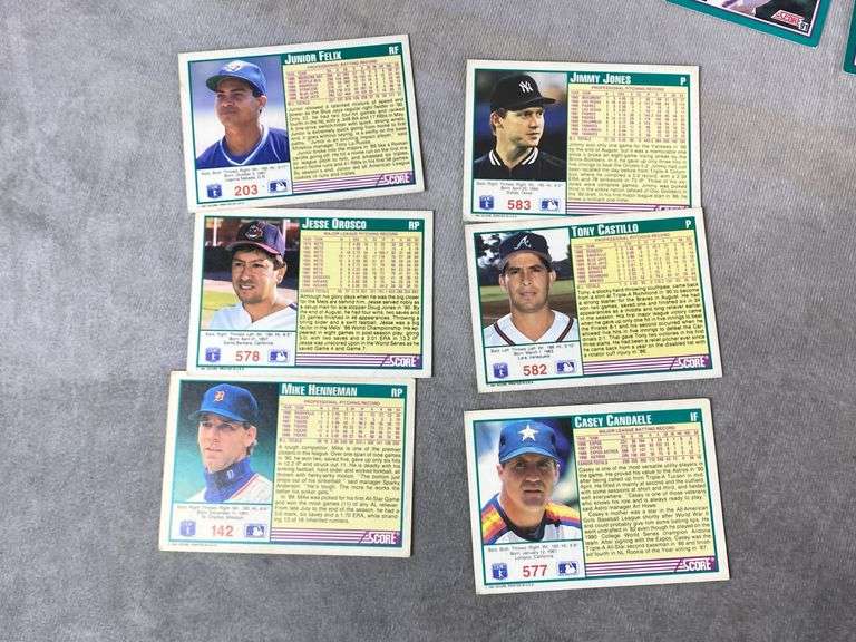 1991 SCORE Baseball Cards