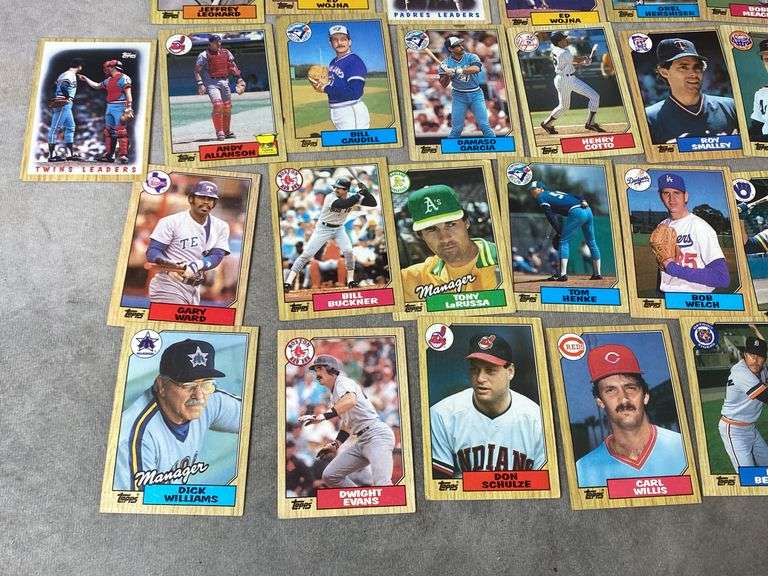 1987 Topps Baseball Cards