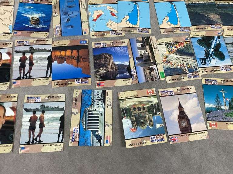 1991 Pro Set Desert Storm Trading Cards