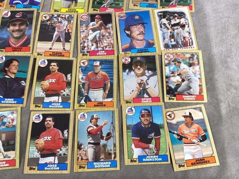 1987 Topps Baseball Cards